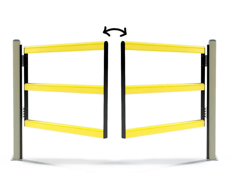 ELD MPM Rugalmas Ütközésvédelem Biztonsági Kapu Kétirányú DP 90