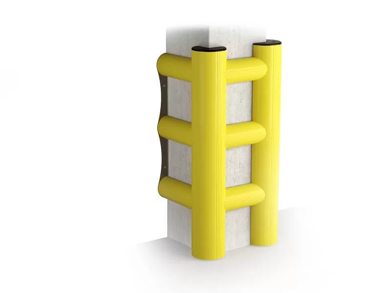 ELD MPM Rugalmas Ütközésvédelem Épület Oszlopvédelem Hug Tower 3 Sides