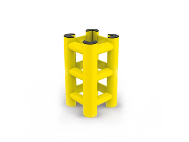 ELD MPM Rugalmas Ütközésvédelem Épület Oszlopvédelem Hug Tower