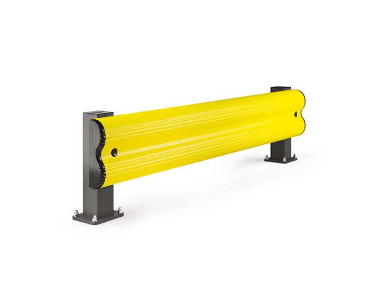 ELD MPM Rugalmas Ütközésvédelem Raklapos Állvány Oszlopvédő Bfelx.Front/1